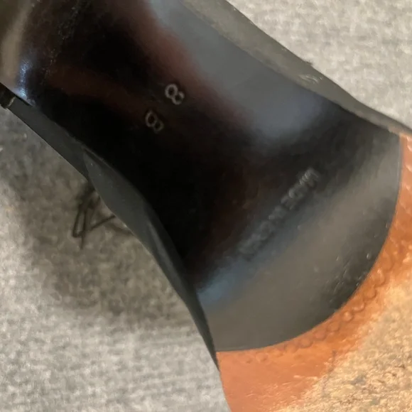 Vtg CHARLES DAVID By Nathalie M Lace Up Victorian Boots Sz 8 - Picture 11 of 13